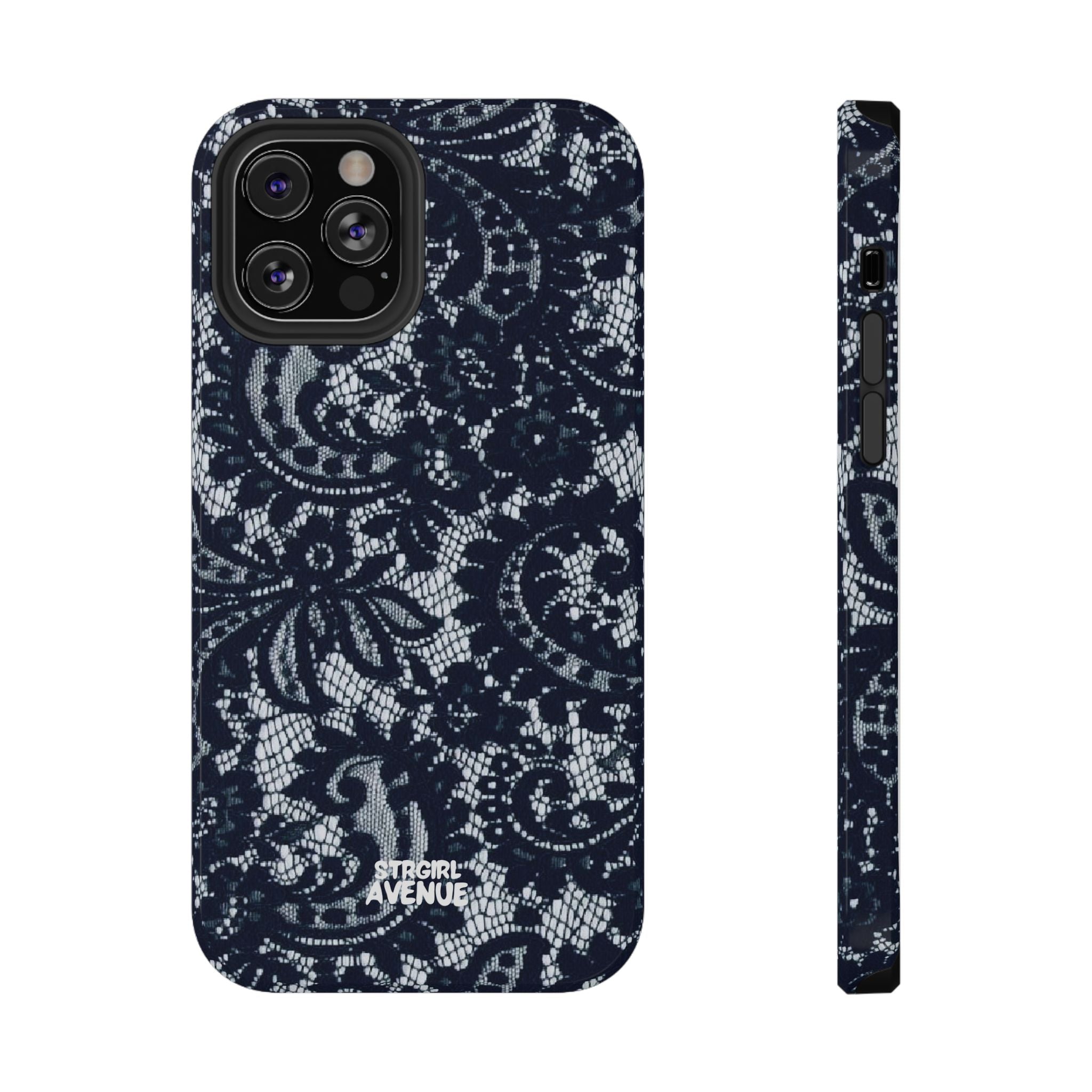 “Blue waves” protective phone case