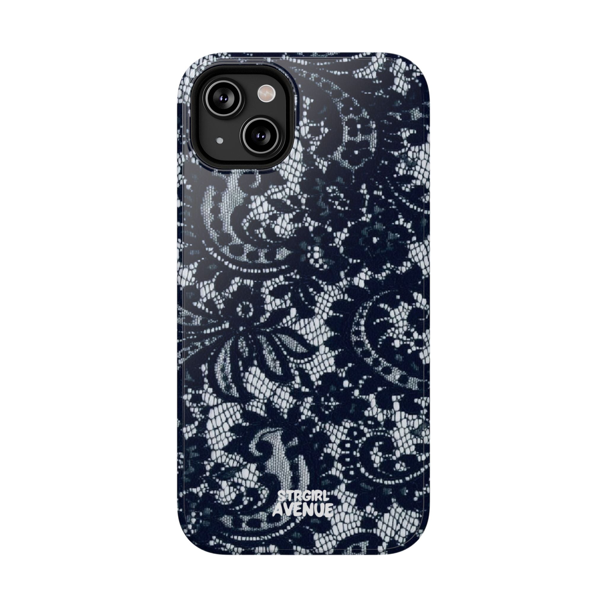 “Blue waves” protective phone case