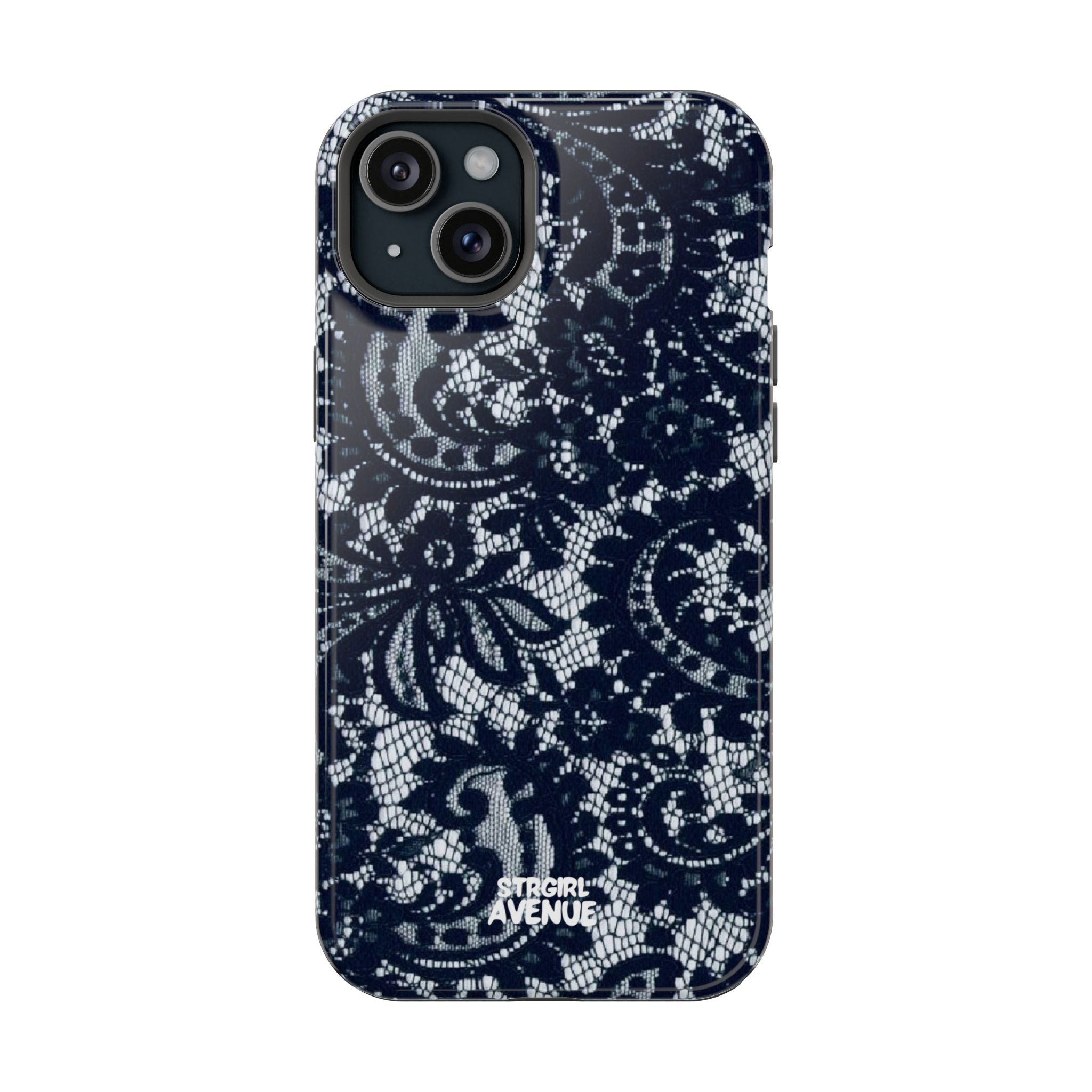 “Blue waves” protective phone case