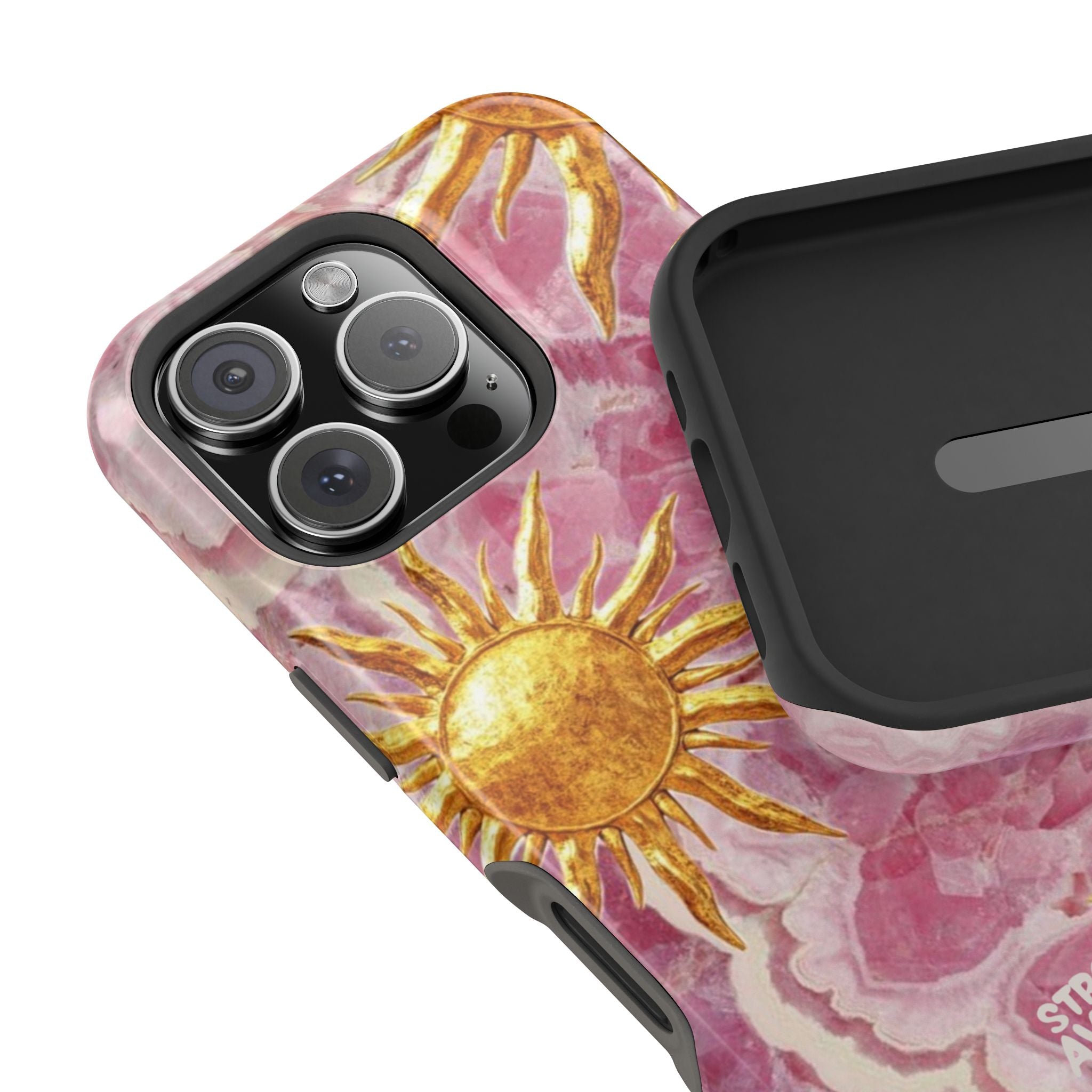 “HERE COMES THE SUN” protective phone case