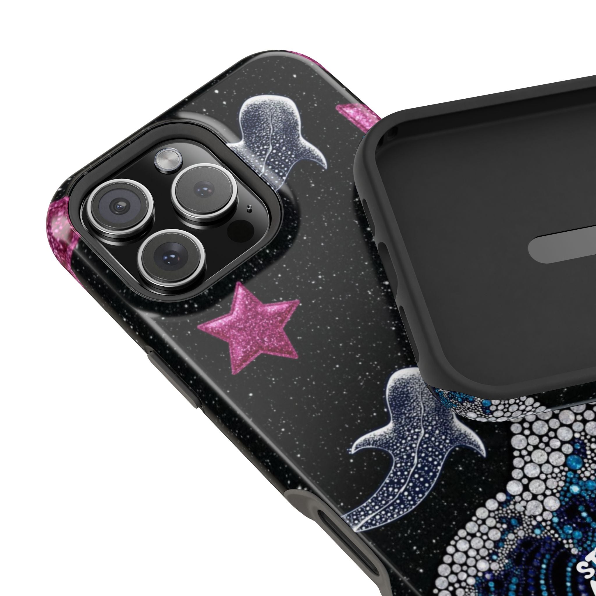 “cosmic tide ” protective phone case