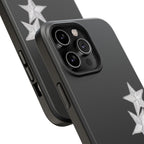 “silver stars” protective phone case
