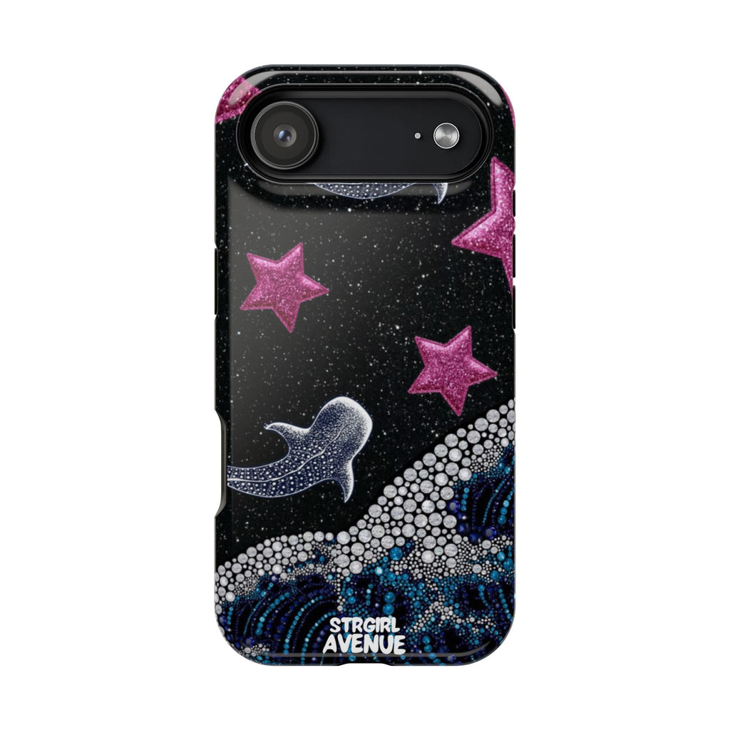 “cosmic tide ” protective phone case