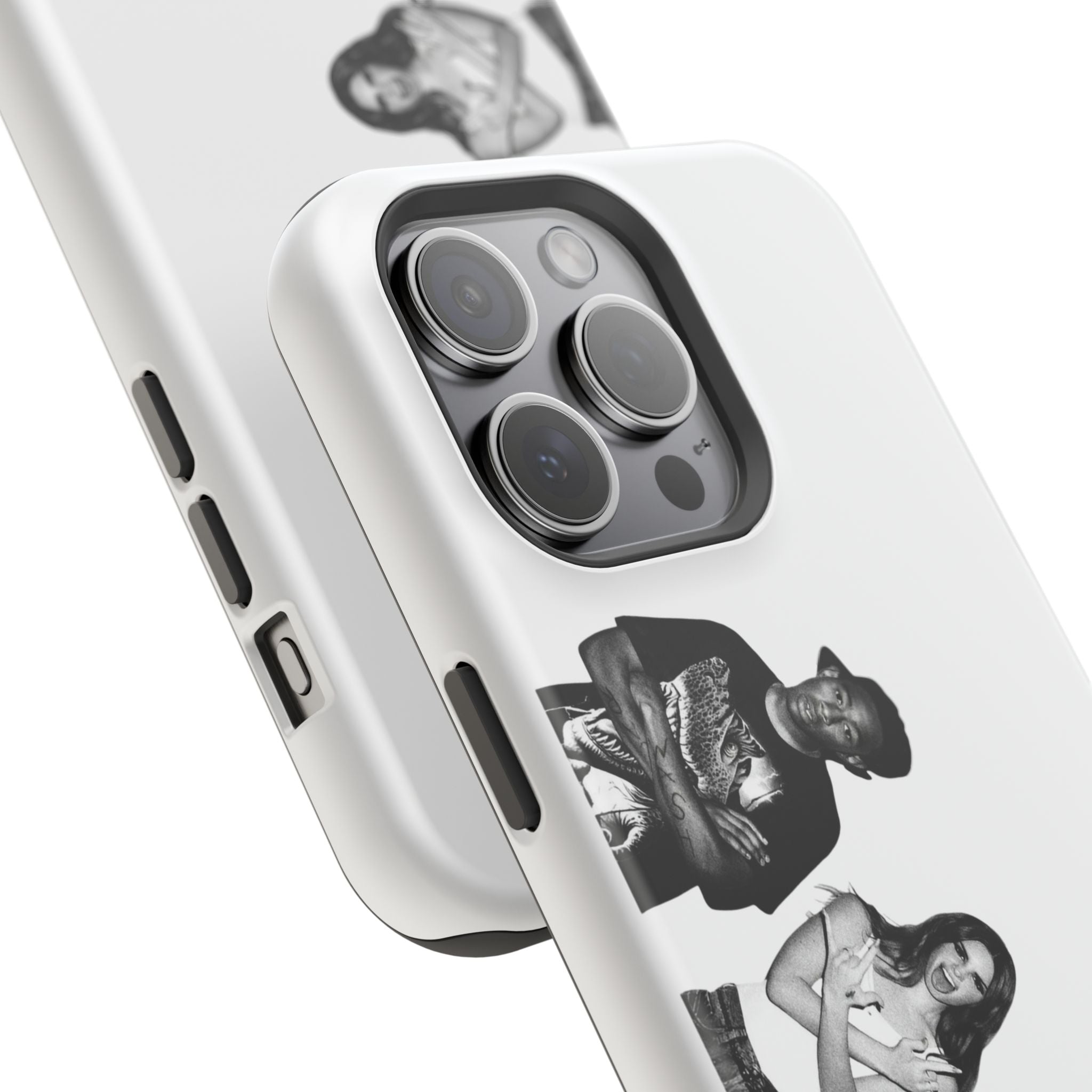 “golden trio” protective phone case