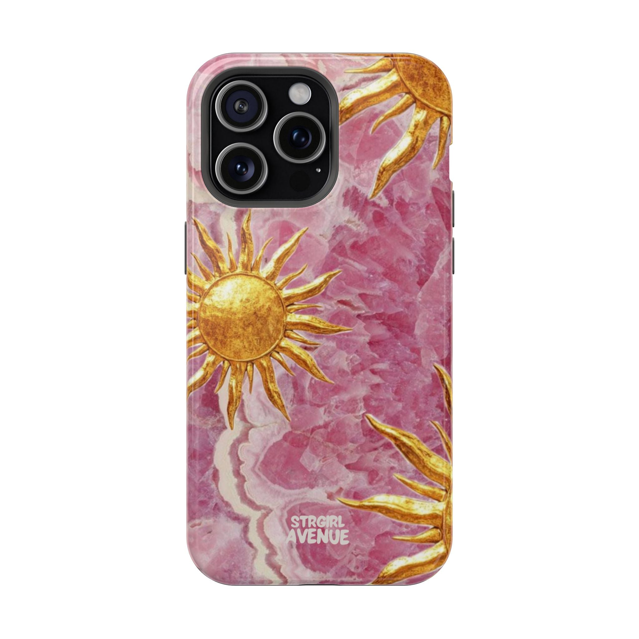 “HERE COMES THE SUN” protective phone case