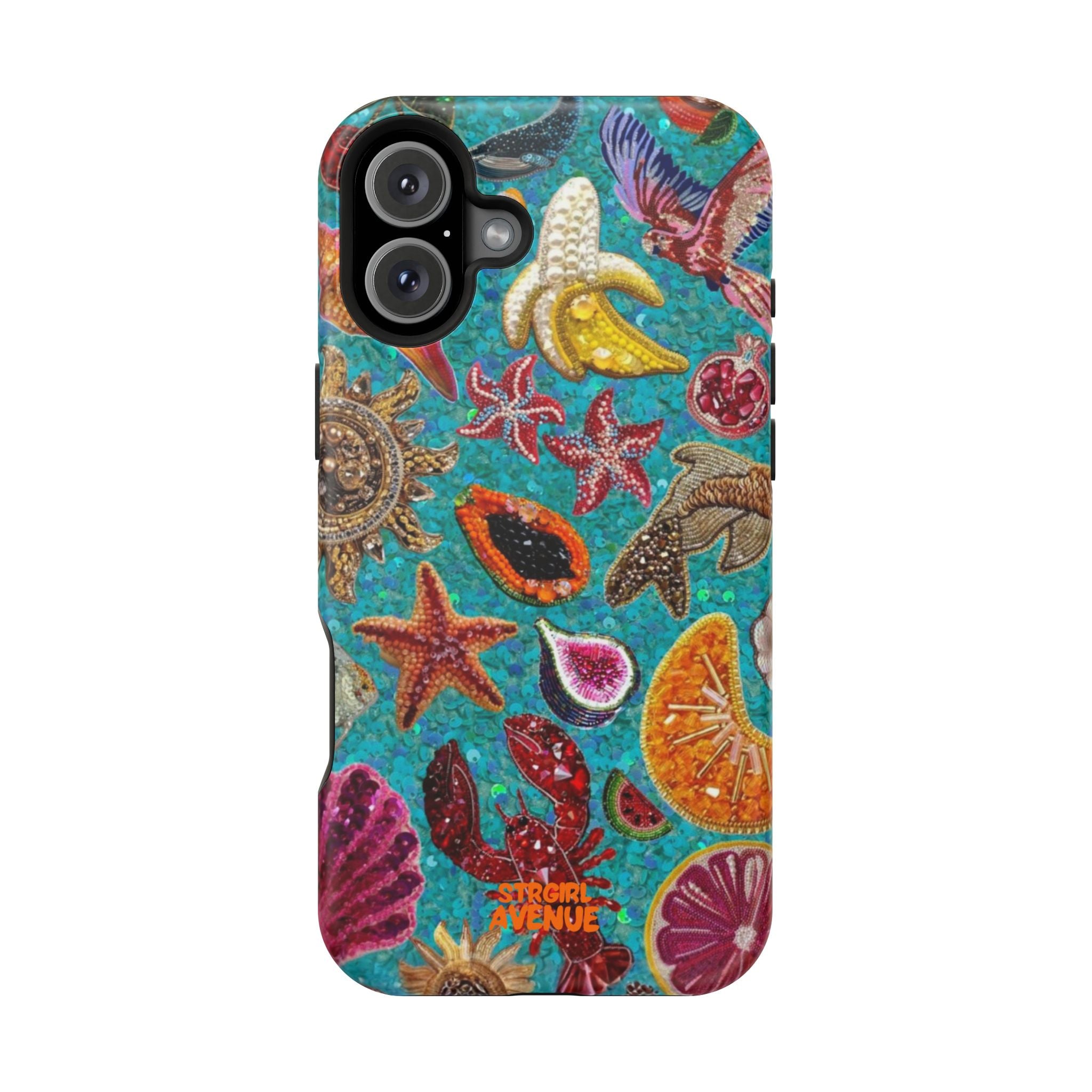 “Fruit salad” protective phone case