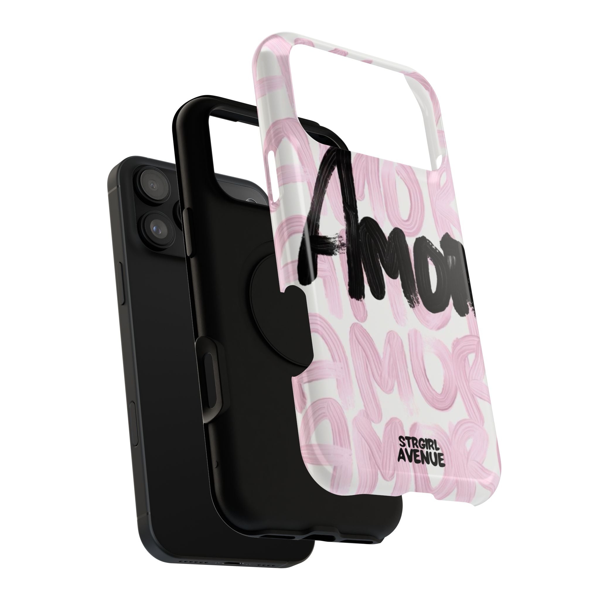 “amore” protective phone case