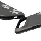 “silver stars” protective phone case