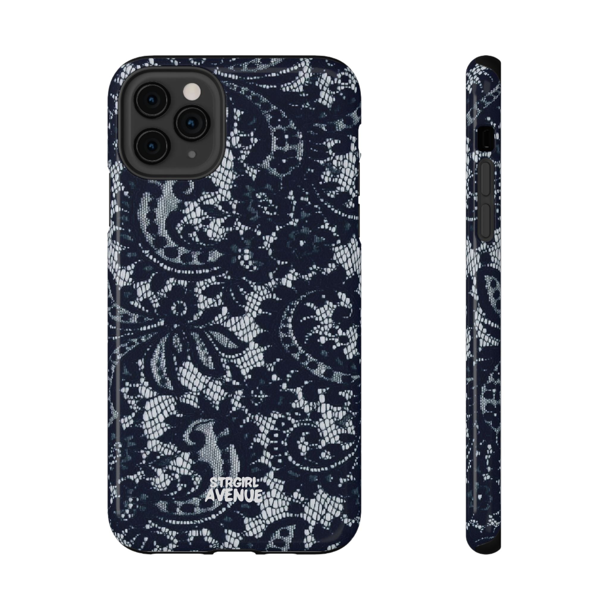 “Blue waves” protective phone case