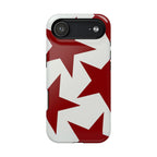 “red stars” protective phone case