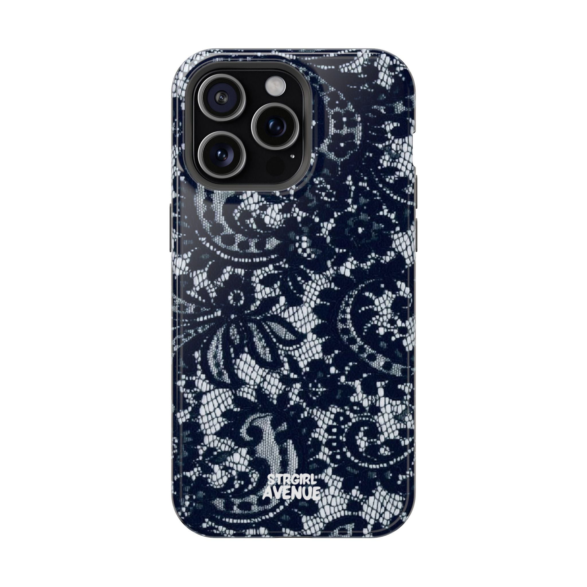“Blue waves” protective phone case