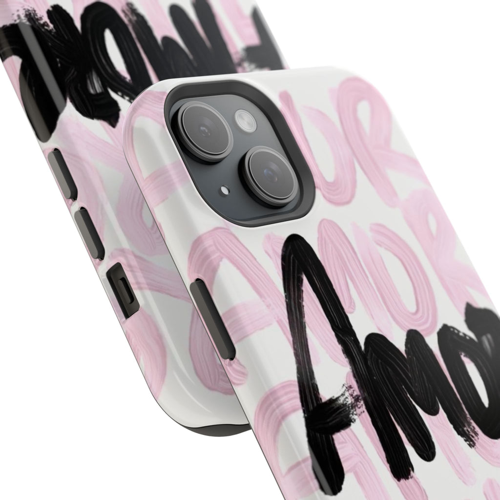 “amore” protective phone case