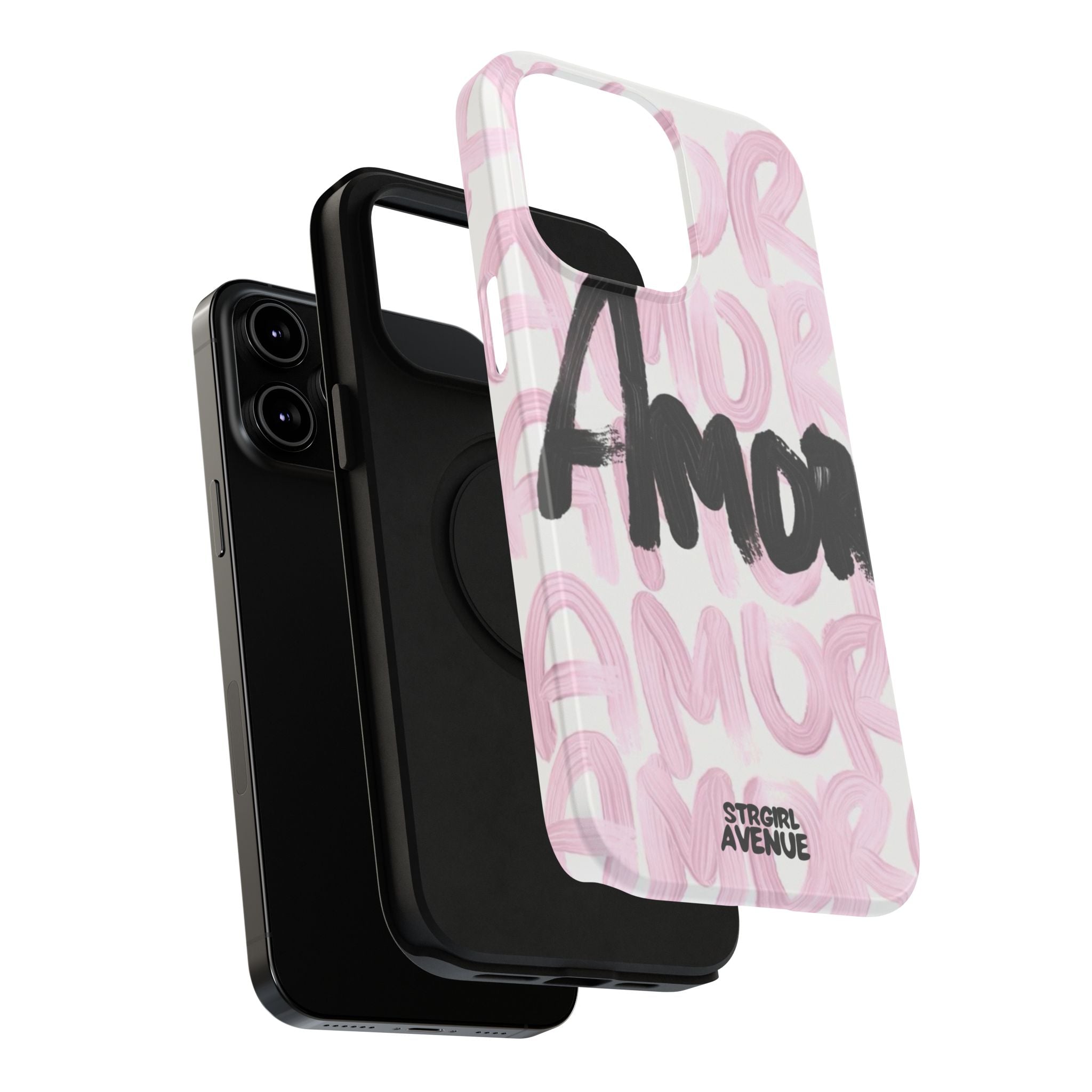 “amore” protective phone case
