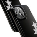“silver stars” protective phone case