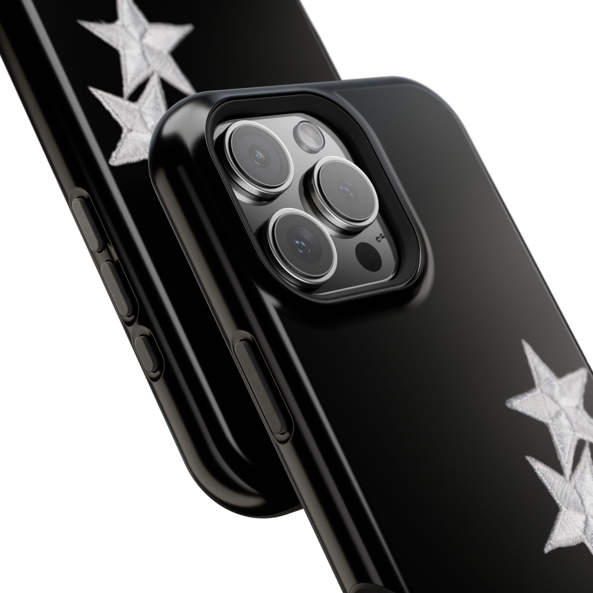 “silver stars” protective phone case
