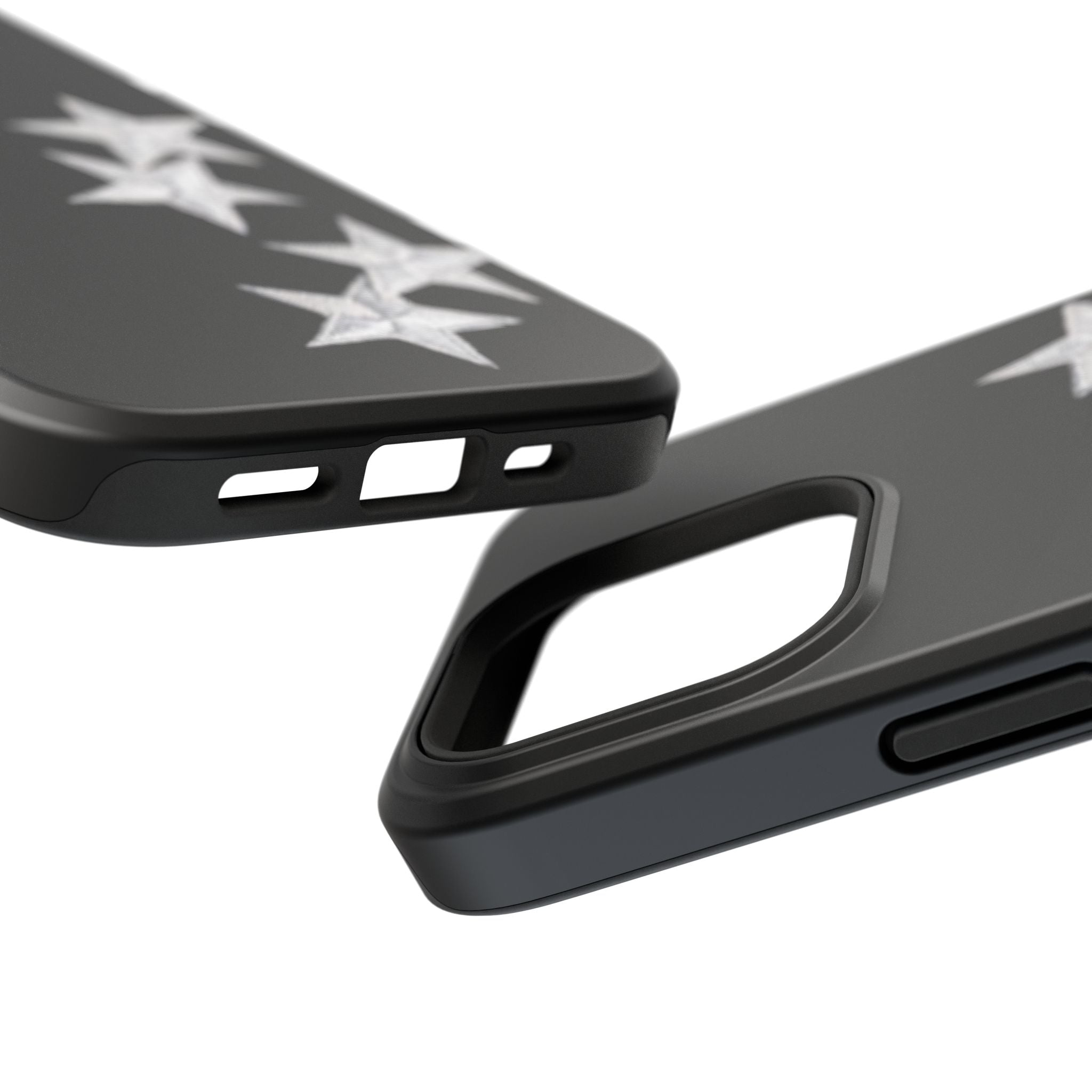 “silver stars” protective phone case