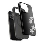 “silver stars” protective phone case