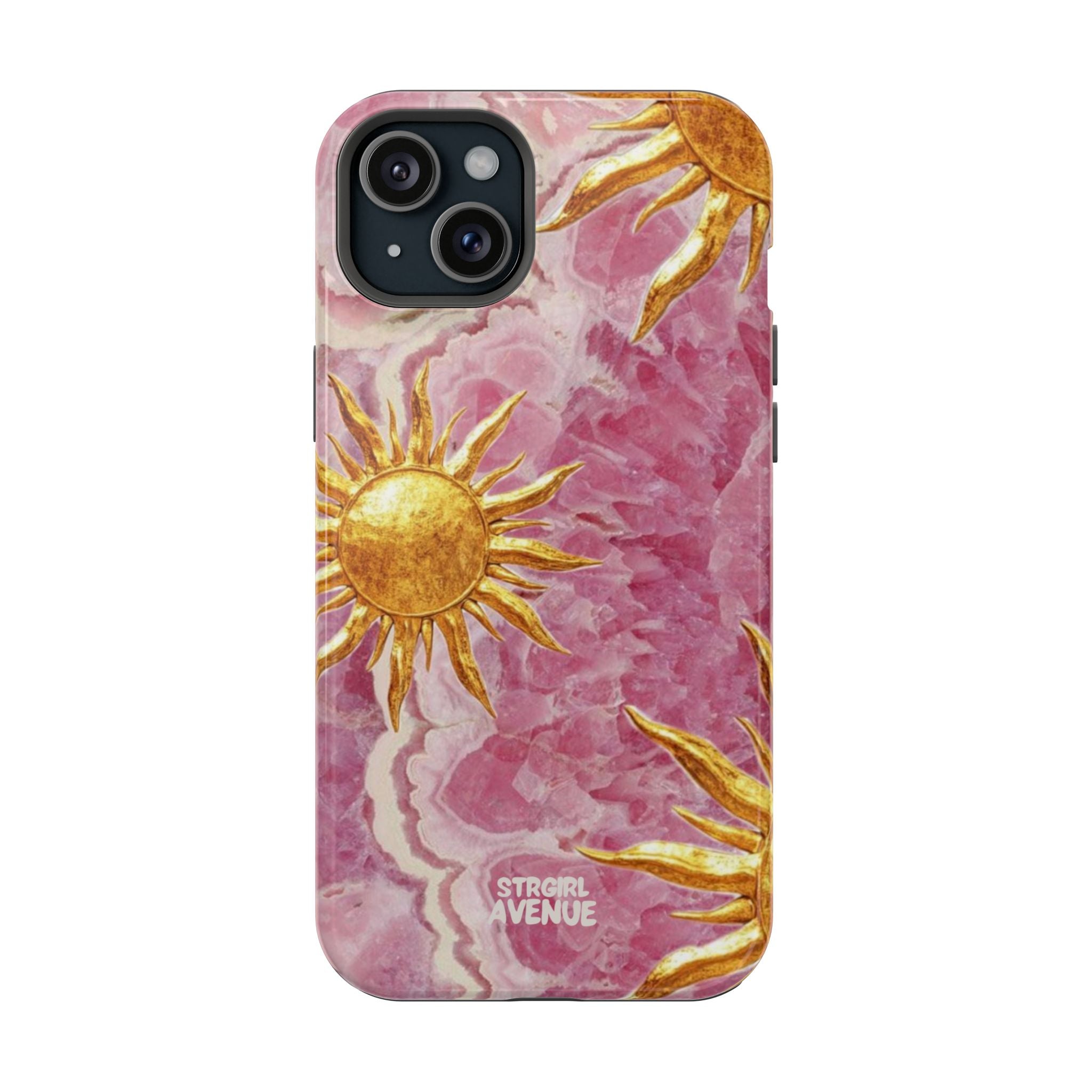 “HERE COMES THE SUN” protective phone case