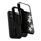 “silver stars” protective phone case