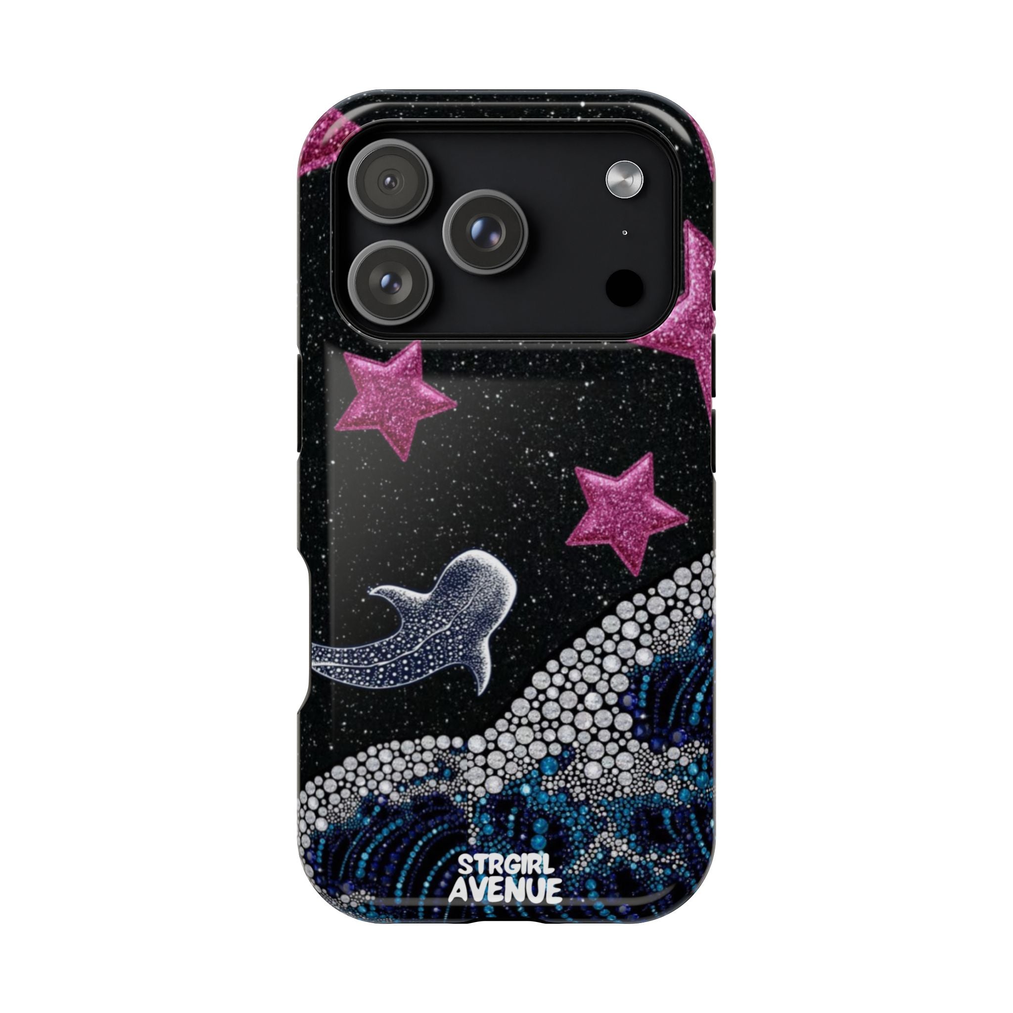 “cosmic tide ” protective phone case