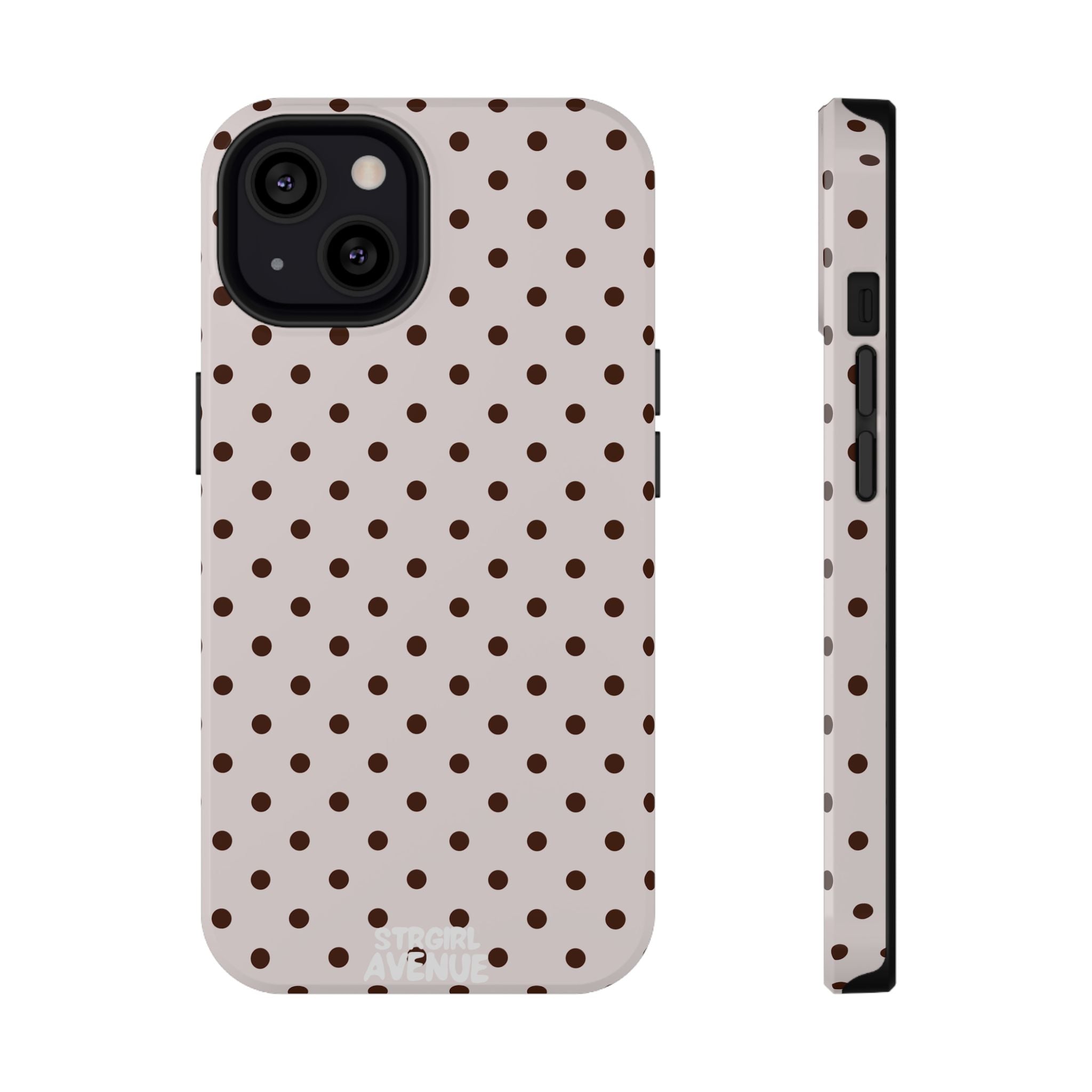 “Straw choc” protective phone case