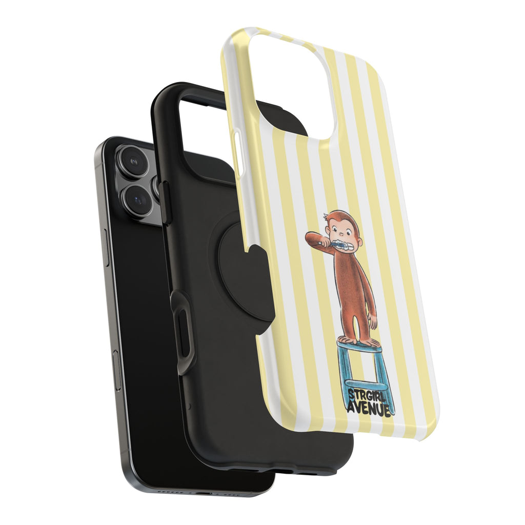 “curious George 3” protective phone case