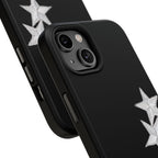 “silver stars” protective phone case