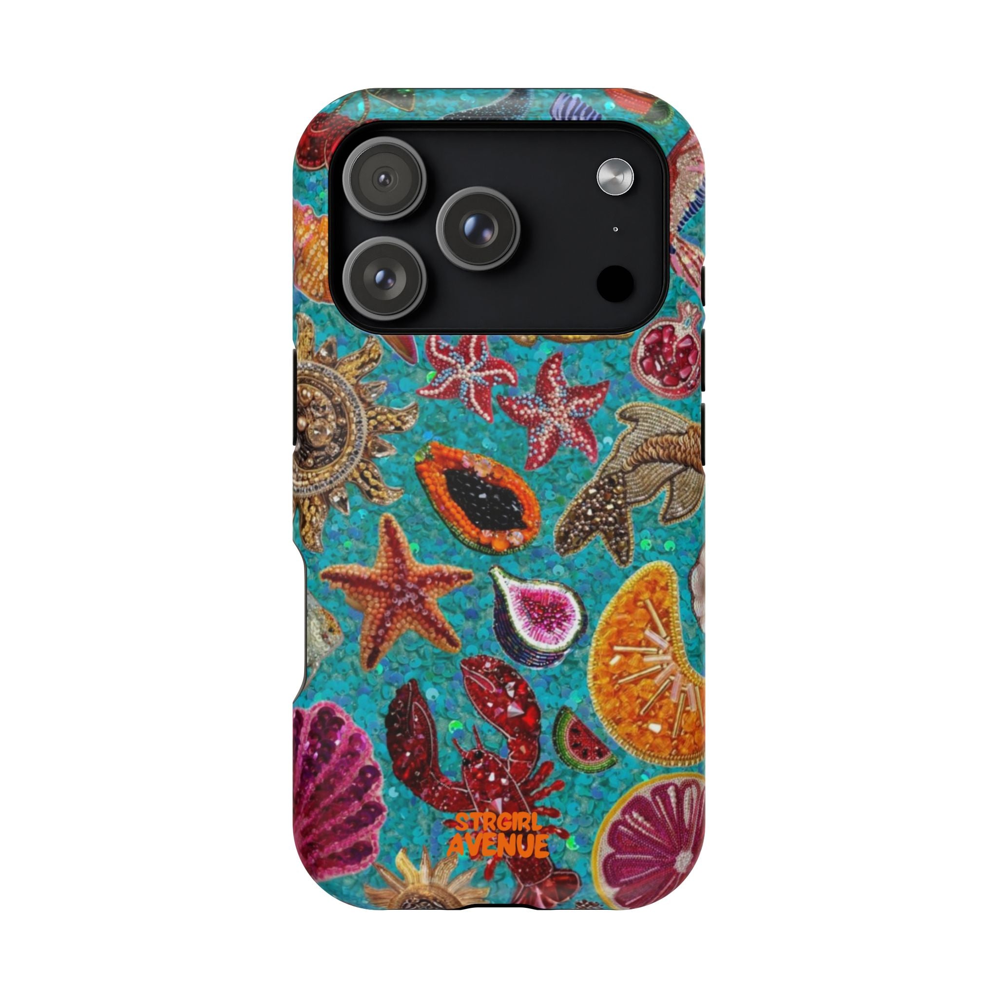 “Fruit salad” protective phone case