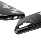 “silver stars” protective phone case