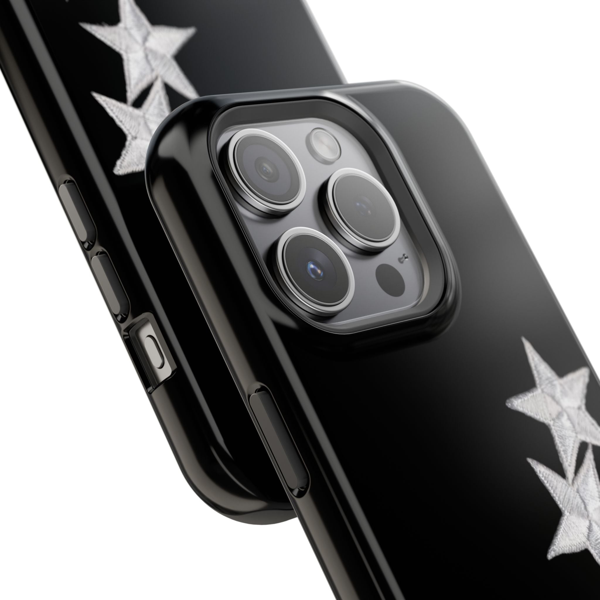 “silver stars” protective phone case