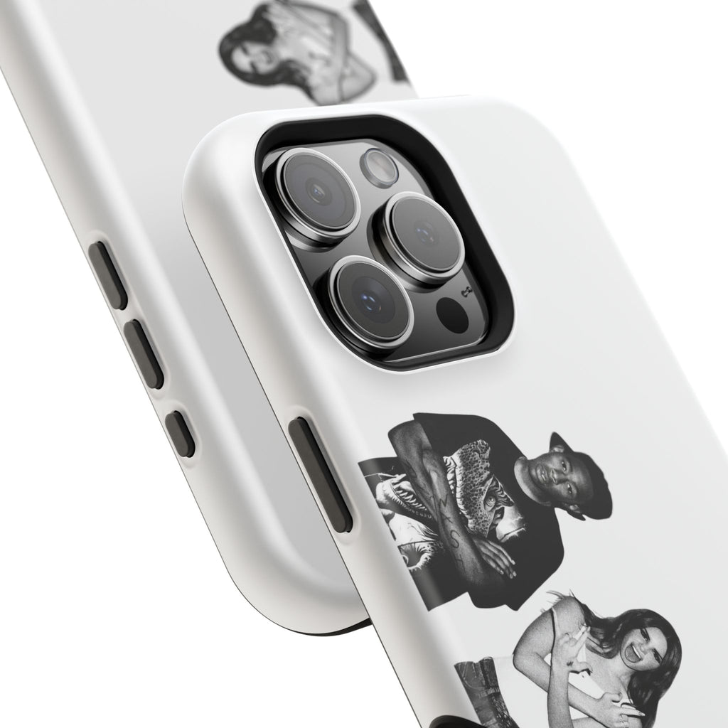 “golden trio” protective phone case