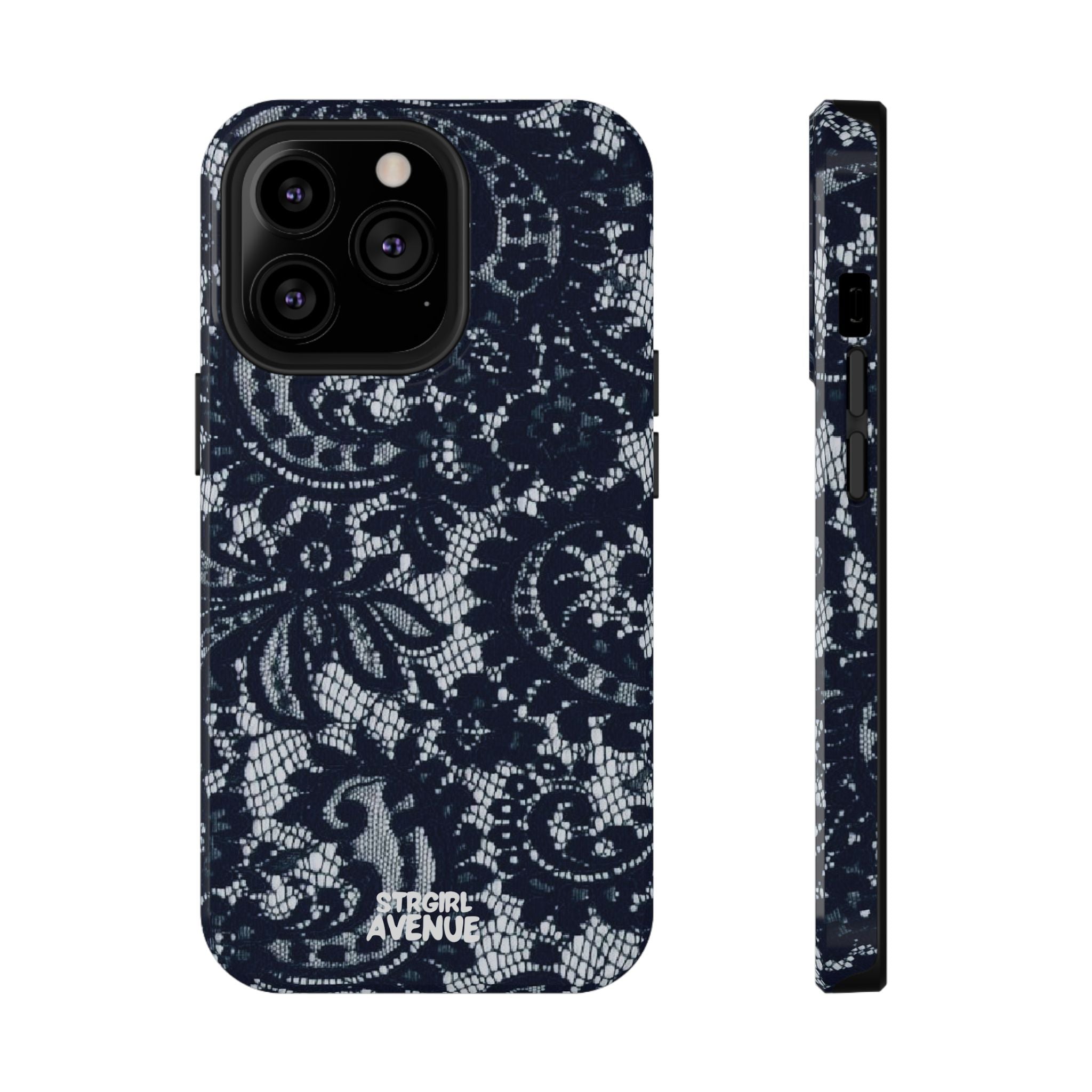 “Blue waves” protective phone case