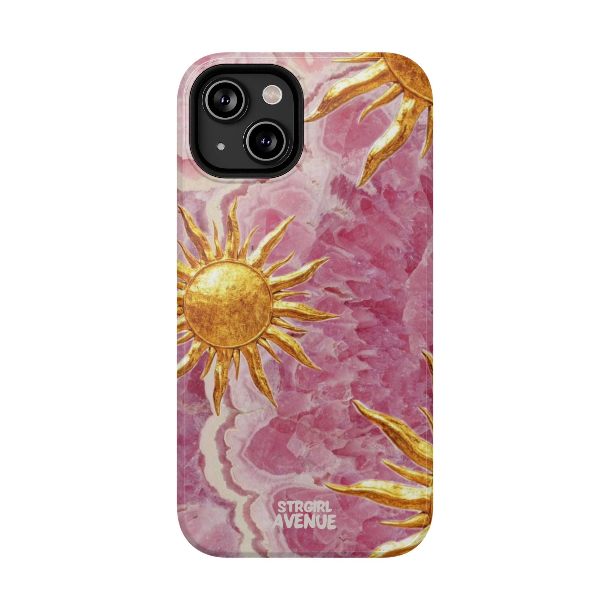 “HERE COMES THE SUN” protective phone case