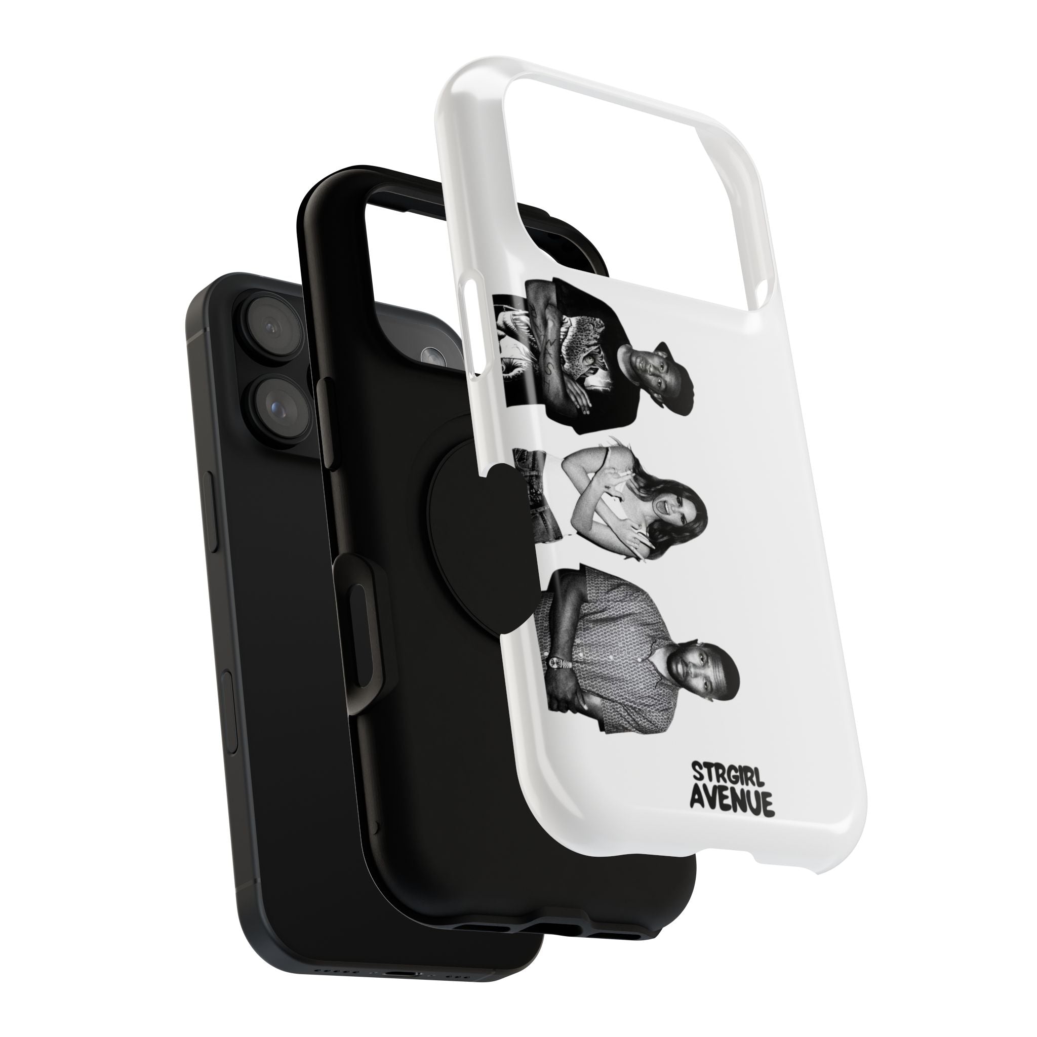“golden trio” protective phone case