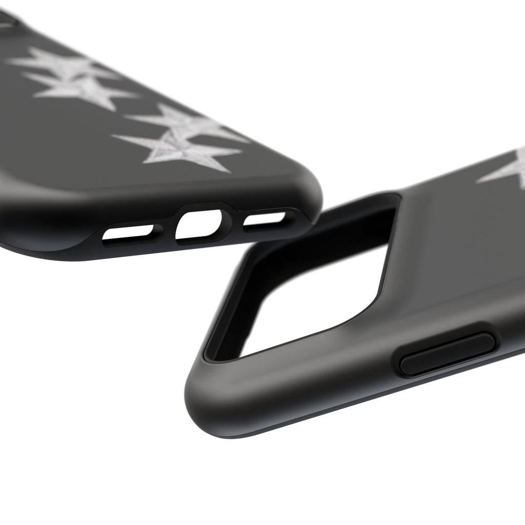 “silver stars” protective phone case
