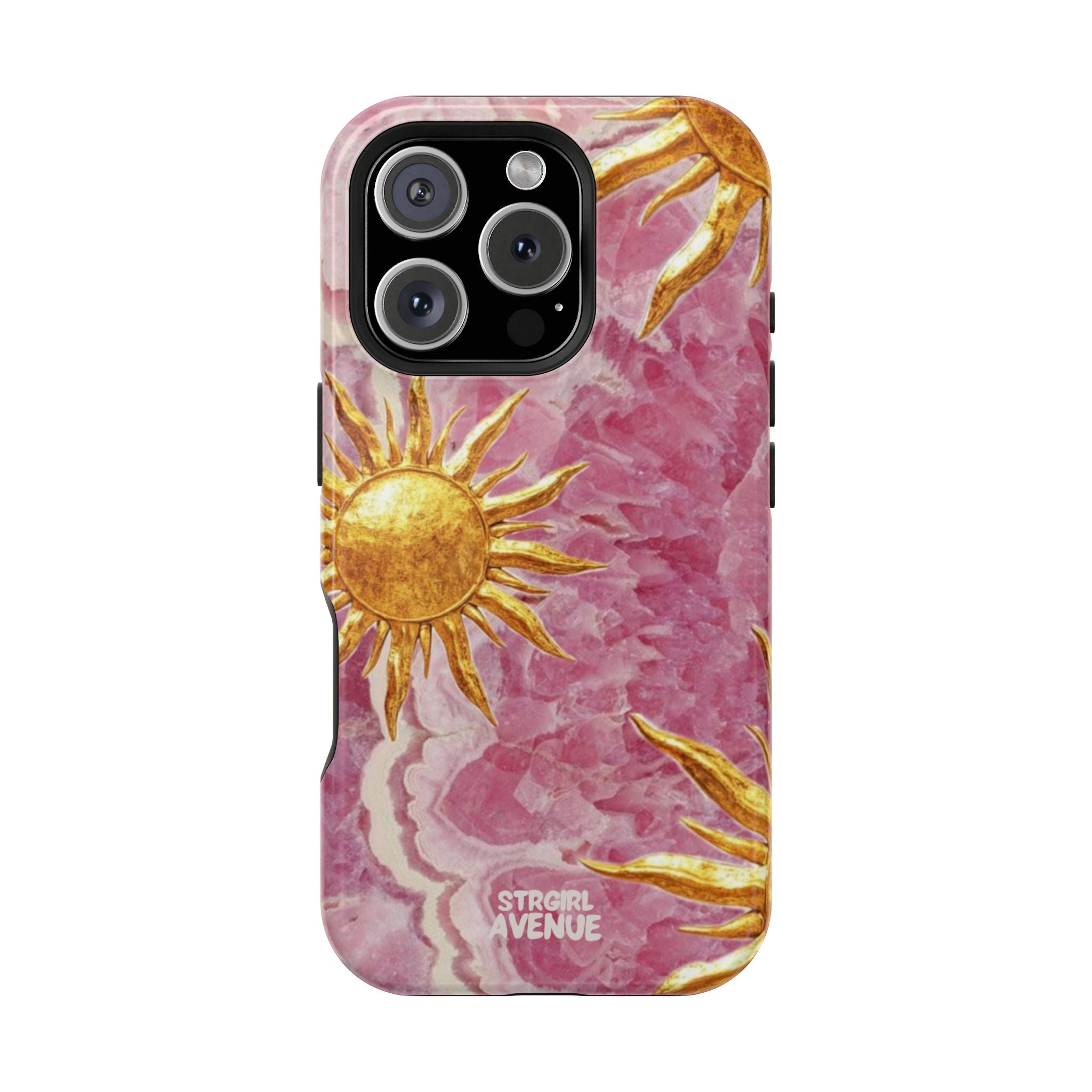 “HERE COMES THE SUN” protective phone case