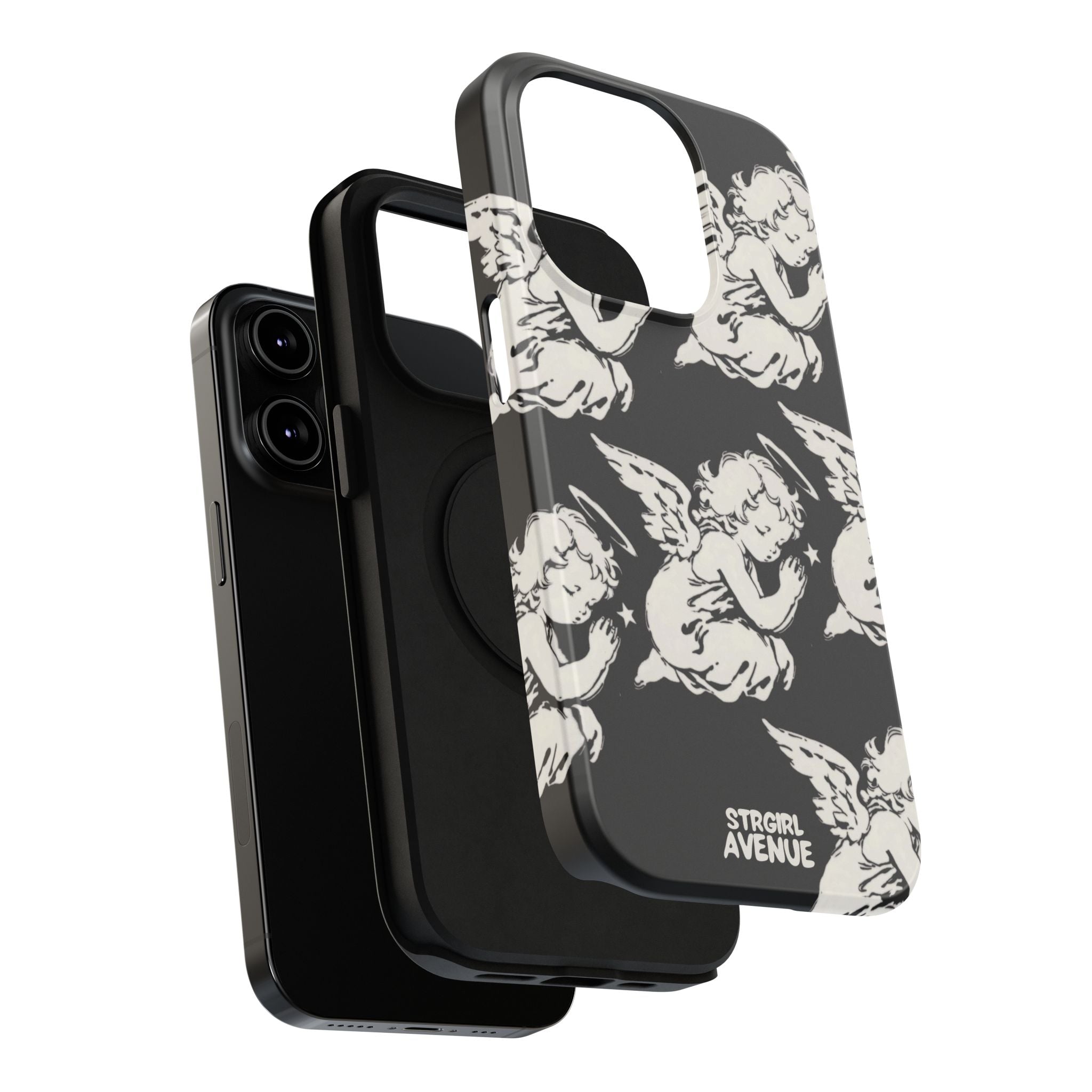 “angels prayers” protective phone case