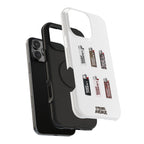 “On fire” protective phone case