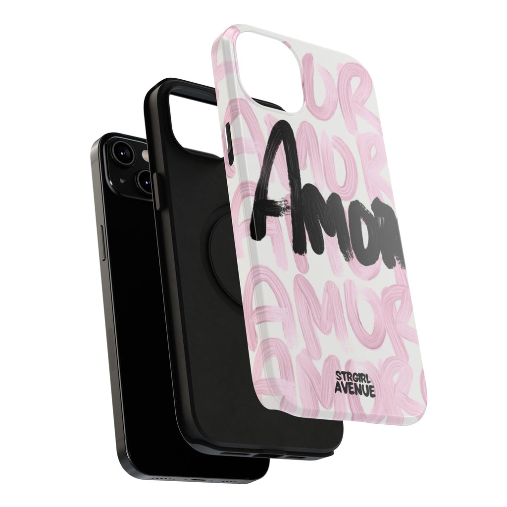 “amore” protective phone case