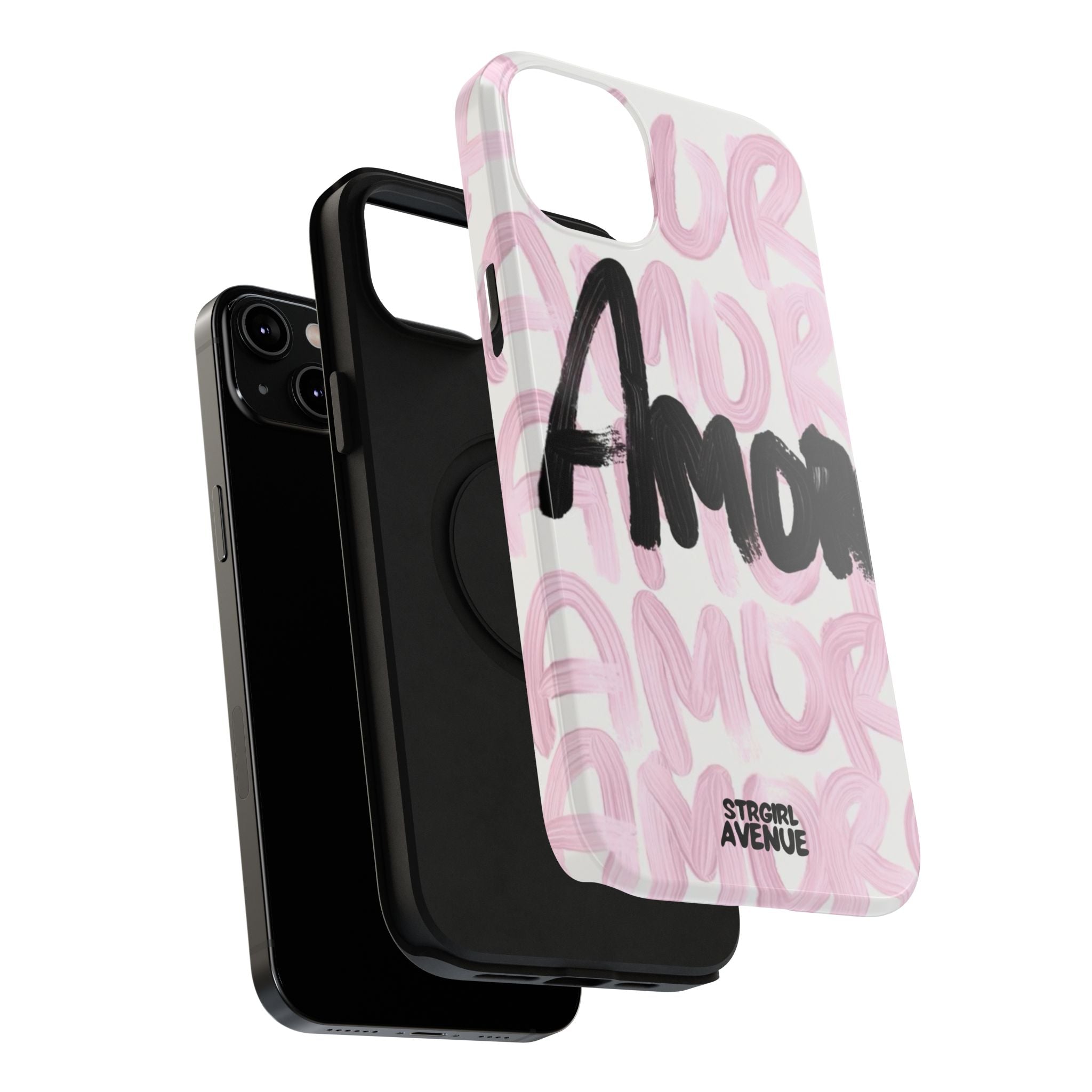 “amore” protective phone case