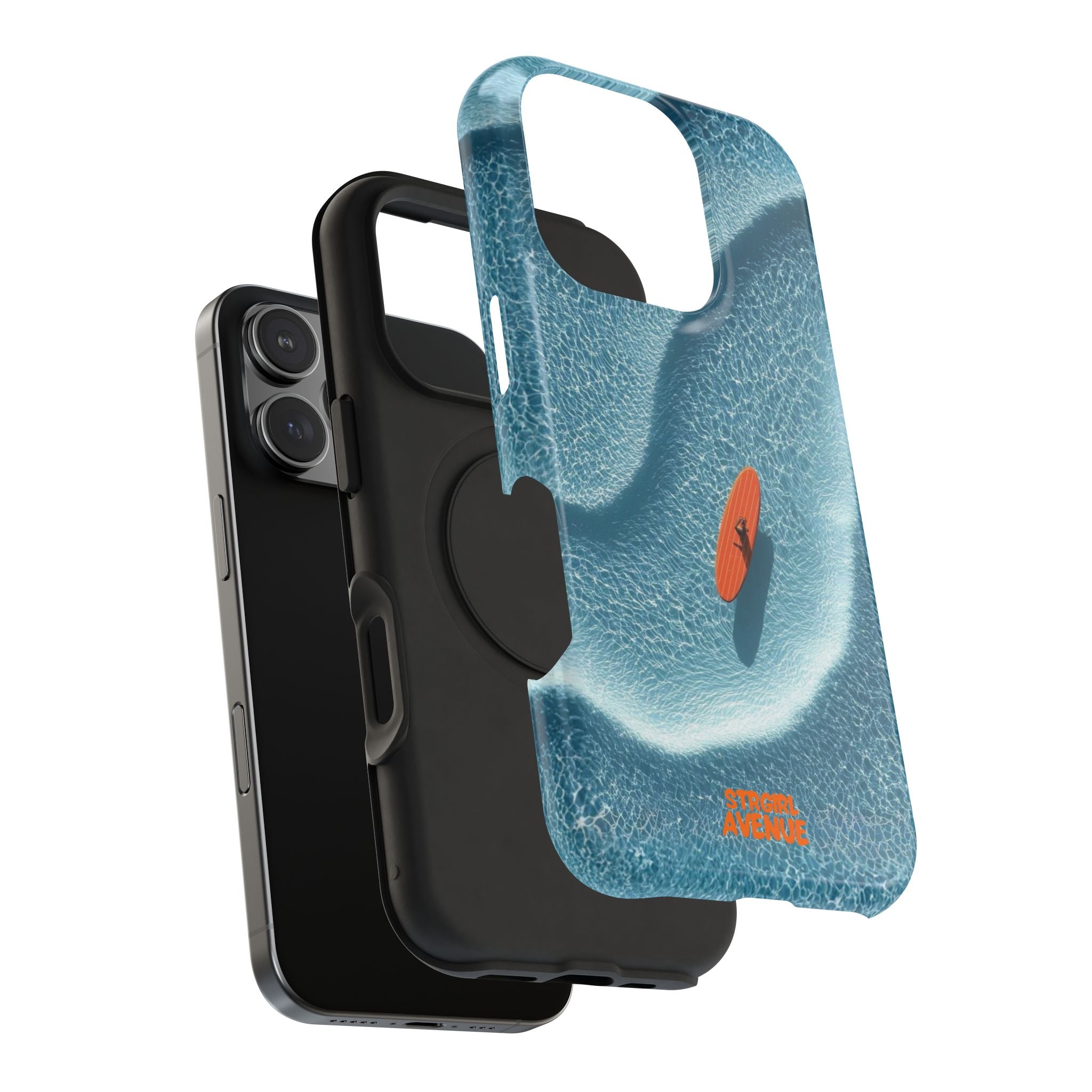 “Waves” protective phone case