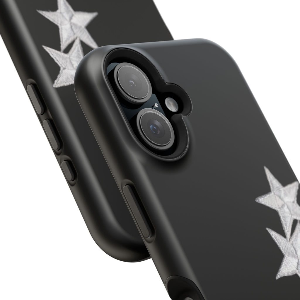 “silver stars” protective phone case