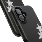 “silver stars” protective phone case