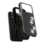 “silver stars” protective phone case