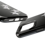 “silver stars” protective phone case