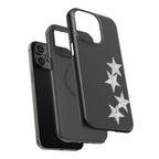 “silver stars” protective phone case