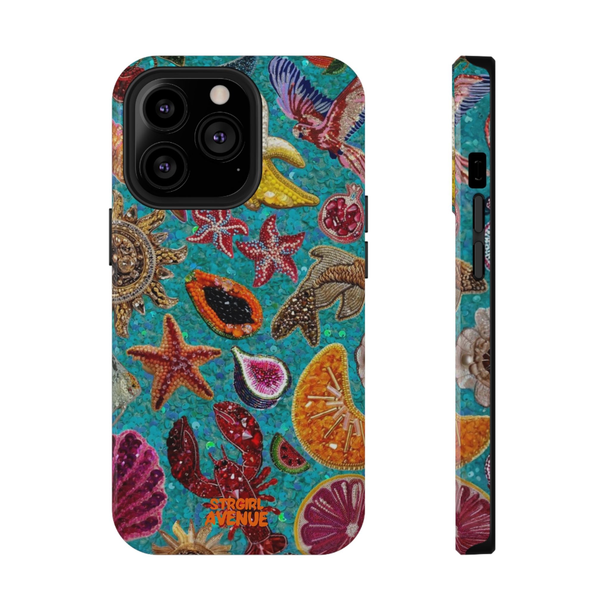 “Fruit salad” protective phone case