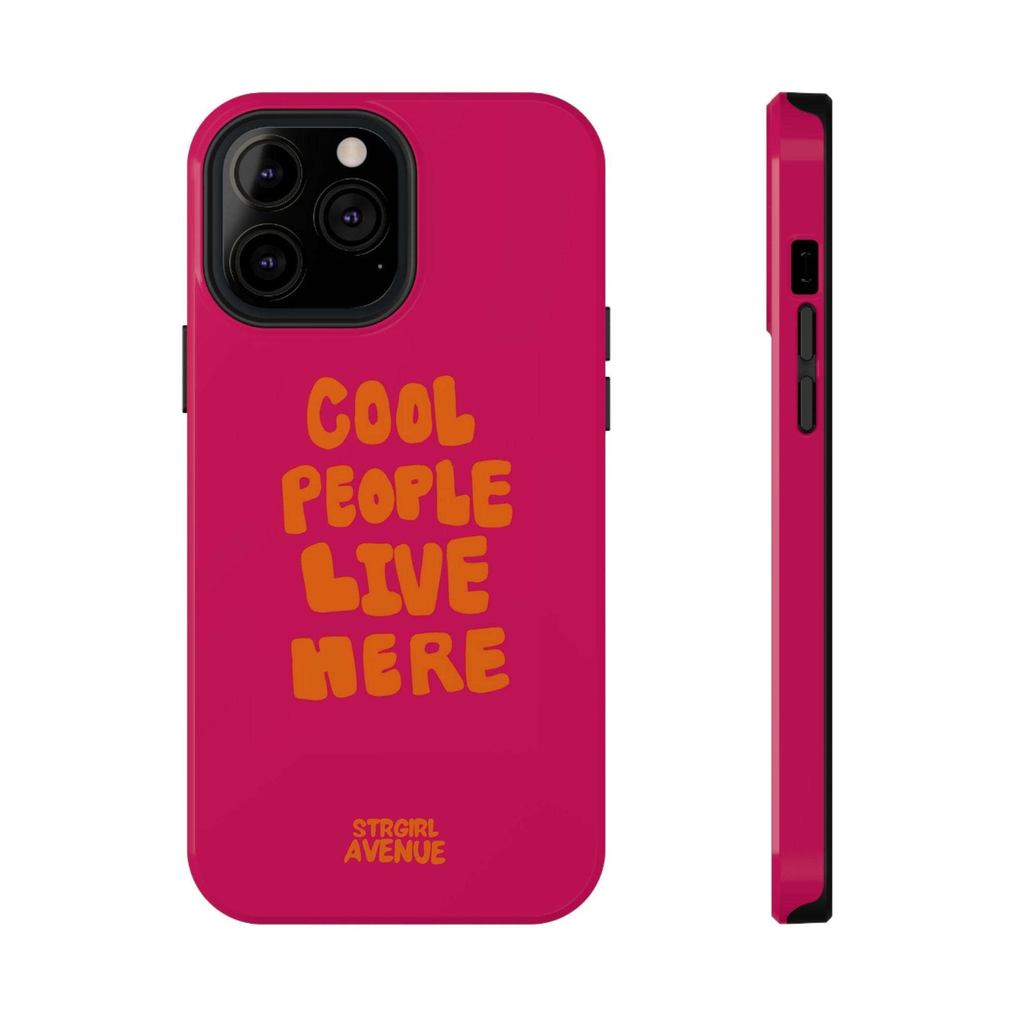 “Next door” protective phone case