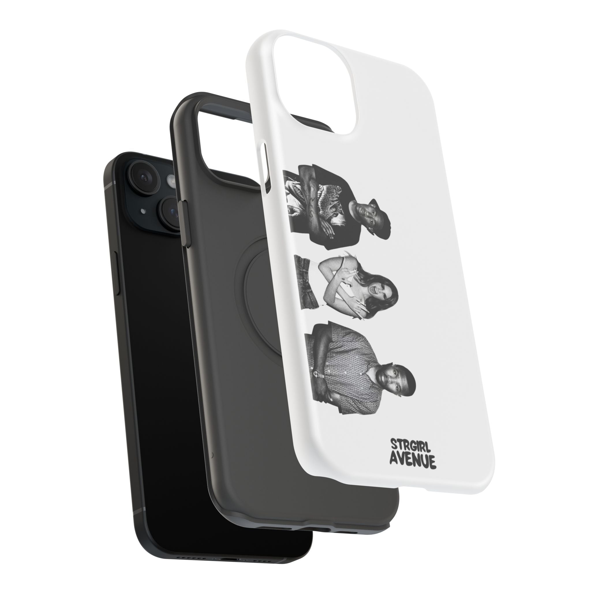 “golden trio” protective phone case