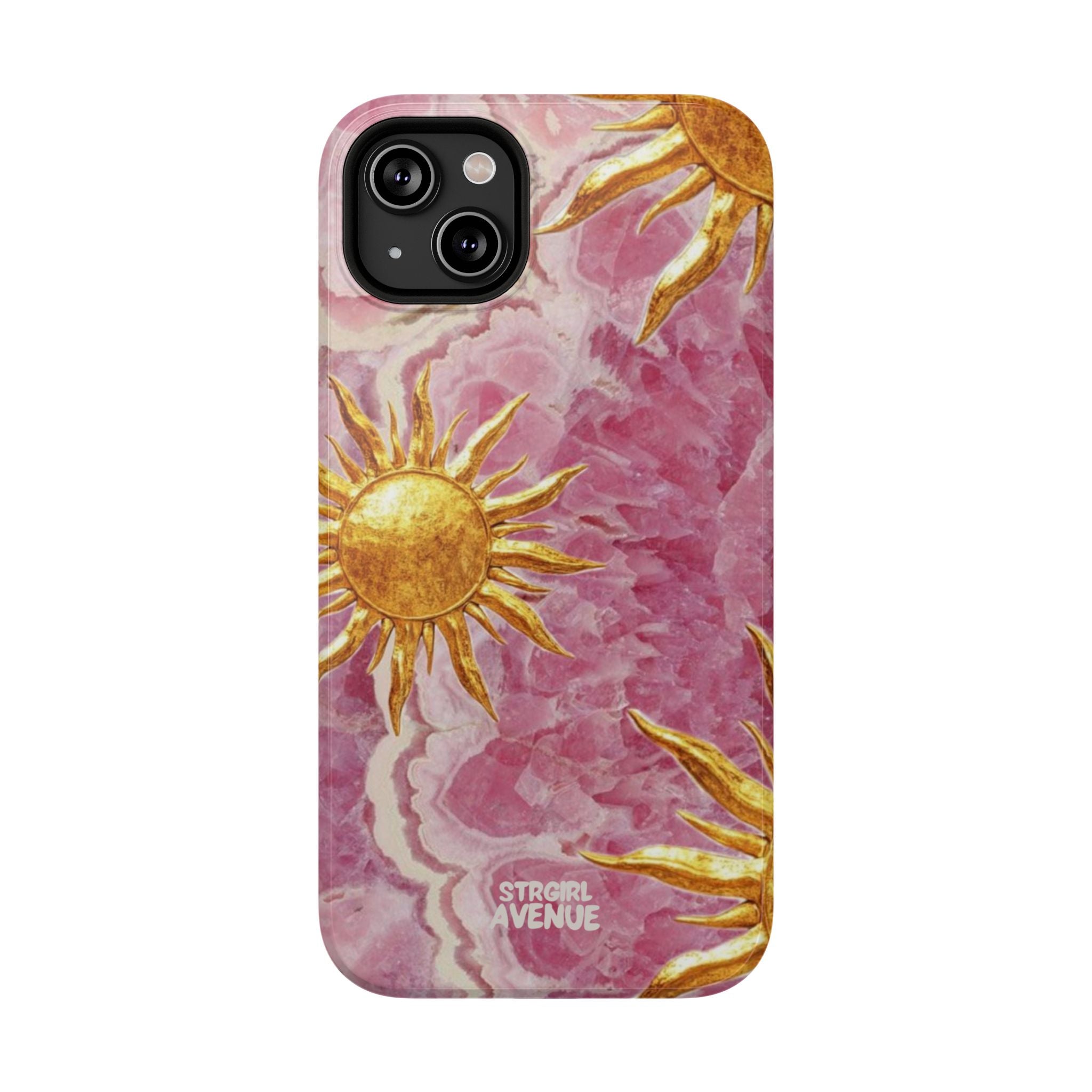 “HERE COMES THE SUN” protective phone case